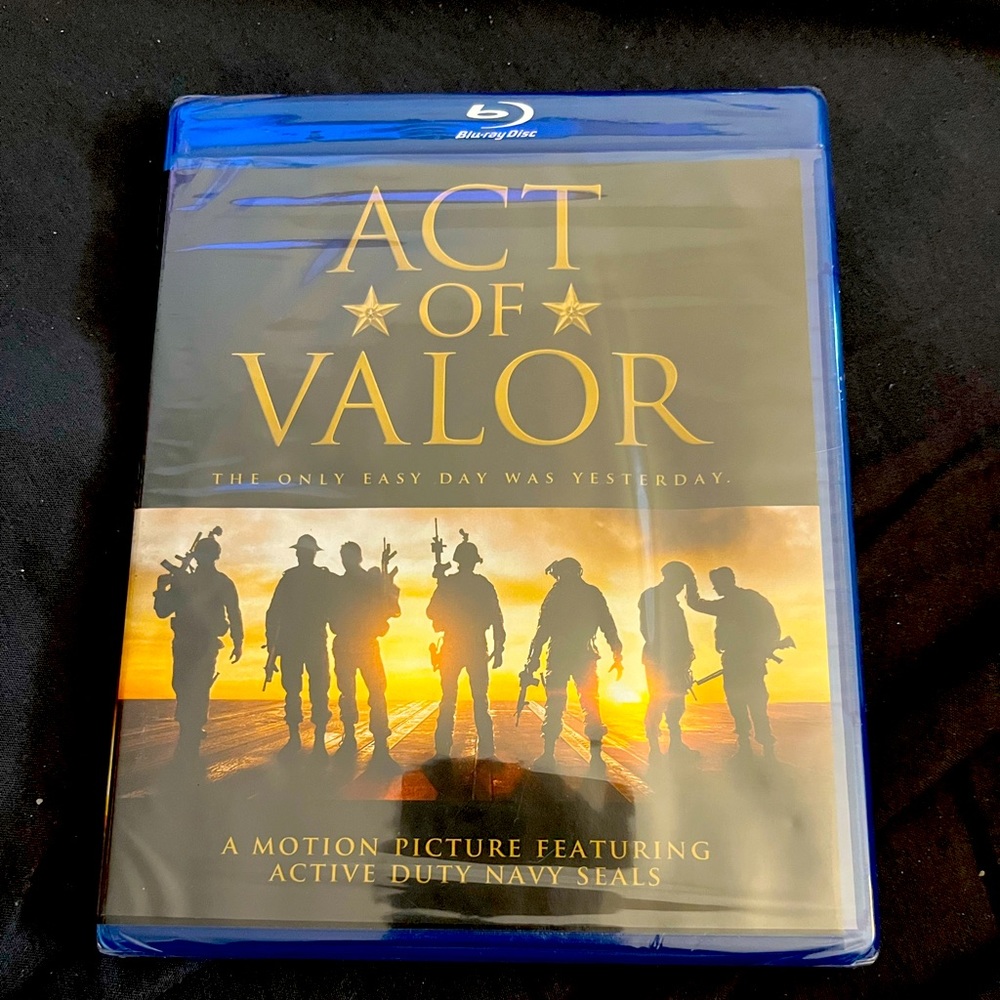Act of Valor blu ray new sealed